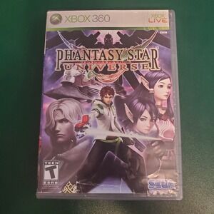 Phantasy Star Universe Xbox 360 SEGA 2006 Action RPG NTSC No Manual